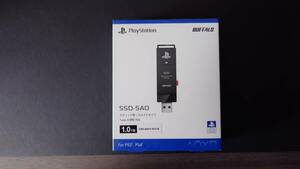 バッファロー(BUFFALO)　外付ポータブルＳＳＤ（SSD-SAO1.0U3-B [ブラック]） 新品未開封！◆送料無料◆