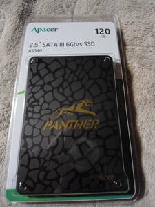 【お安く・未開封品】Apacer AP120GAS340G-1 TLC 2.5インチ 7 120GB SSD 内蔵型　即決価格で落札の場合定形外郵便送料無料