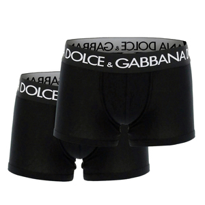 送料無料 3 DOLCE&GABBANA ドルチェ＆ガッバーナ M9D70J ONN97 N0000 アンダーウェア ボクサーパンツ 2枚セット size 4