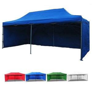 テント タープテント スクリーン タープ 幕付き 大型 テント 6×3m 大型 ワンタッチ 簡単設置 日よけ アウトドア キャンプ 自動車 YT558