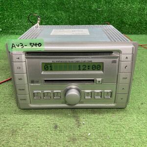 AV3-540 激安 カーステレオ clarion SUZUKI PS-4106F-E 39101-72JA0 0112978 CD MD 本体のみ 簡易動作確認済み 中古現状品