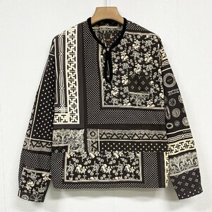 希少 限定 参考定価10万 visvim ICT TUNIC P.O. BANDANA P.W. (N.D.) バンダナ チュニック 長袖シャツ 0219905011001 中村ヒロキ サイズ3