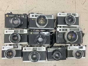 【大量10個】 ヤシカ エレクトロ 35 Yashica Electro 35 FC CC MC 等 レンジファインダー 等 大量 シリーズ まとめ ジャンク D107