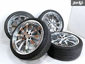 ●WORK ワーク Equip エクイップ EPT-FR FORGED 鍛造 20インチ 8.5J +40 9.5J +50 PCD114.3 5H 5穴 ホイール 4本セット セダン VIP 棚B-7