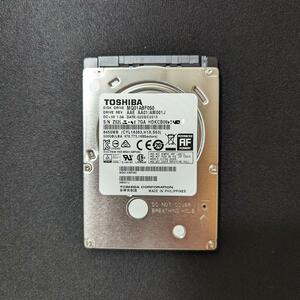 【動作確認済】HDD 500GB TOSHIBA MQ01ABF050 中古 TOSHIBA SATA600 CMR 2.5インチ【送料込】