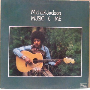 MICHAEL JACKSON-Music & Me (UK オリジナル LP/絹目ジャケ)