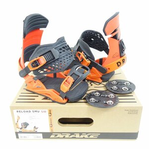 中古 20/21 DRAKE RELOAD LTD S/Mサイズ スノーボードビンディング ドレイク リロード リミテッド バインディング