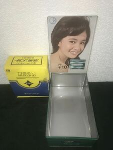 フェザーシャンプー 花王 ブリキ 缶 昭和レトロ 当時物 由美かおる ニッケン カミソリ 剃刀 No.391