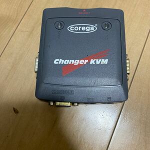 corega Changer KVM コレガ CPU切替器 PC2台用 PS/2マウス・キーボード用　本体のみ