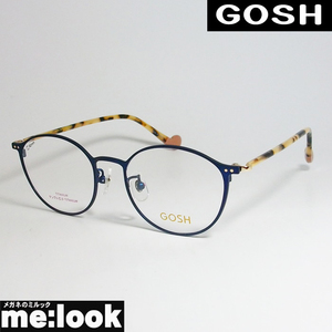 GOSH ゴッシュ レディース 眼鏡 メガネ フレーム GO2022-3-49 度付可 マットブルー