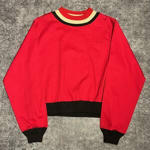 Vintage 50s 60s Sports wear Pocket Sweatshirt りぶスポーツウェア ライン ポケット スウェット レッド 50年代 60年代 ヴィンテージ 