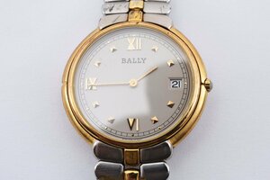 バリー デイト ラウンド 72.02 クオーツ メンズ 腕時計 BALLY