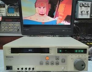 Panasonic 業務用S-VHS ビデオプレーヤー AG-7150 中古・整備品　 C5TC00052