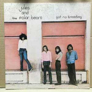 Jules And The Polar Bears / Got No Breeding US盤 1978 Columbia JC 35601 Jules Shear powerpop AOR SSW ジュールズ・シアー