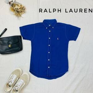 RALPH LAUREN　ラルフローレン　ステッチポロシャツ　半袖　Mサイズ　