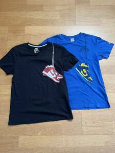 NIKE ナイキ Tシャツ DUNK ダンク　肩掛け 半袖Tシャツ Mサイズ　ナイキジャパン　復刻　スリムフィット　ビンテージ