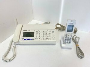 Panasonic KX-FKD506-W1 / KX-PD285DLE3 パーソナルファックス ホワイト 電話機 FAX パナソニック 動作確認済 ☆ちょこオク☆80