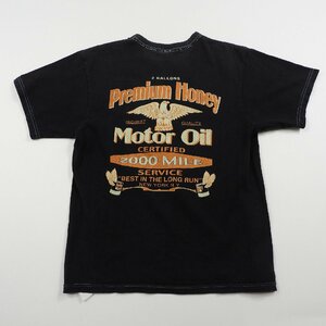 The Flat Head フラットヘッド 半袖 Tシャツ Premium Honey Motor Oil size 38 #18430 送料360円 アメカジ トップス Tee