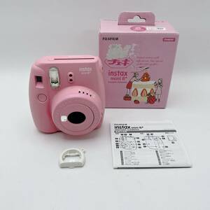 FUJIFILM チェキ instax mini 8+ インスタントカメラ ピンク 通電確認済 (I0670)