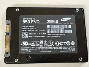 SAMSUNG【動作確認済み】SSD 250GB　3062