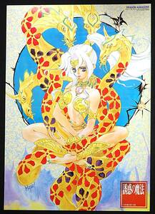 [New Item] [Delivery Free]1992 Dragon Magazine Issued B3Poster Inomata Mutsumi ドラゴンマガジン いのまたむつみ 魅惑の魔法[tag2202]
