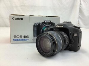 Canon/キャノン デジタル一眼レフカメラ/EOS40D/EF-S 17-85mm 4-5.6F 通電不可 ジャンク品 ACB