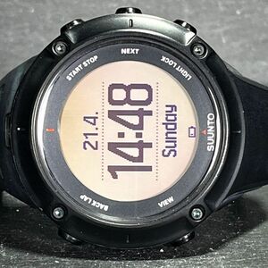 SUUNTO スント AMBIT3 アンビット PEAK ピーク OW143 SS020677000 メンズ 腕時計 デジタル 充電式 カレンダー 多機能 オールブラック