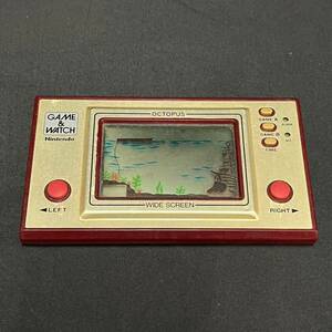 CDK026T Nintendo GAME&WATCH OCTOPUS OC-22 任天堂 ゲームウォッチ オクトパス 昭和レトロ