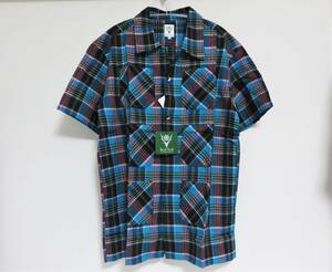 送料無料 新品 South2 West8 S/S 6 Pocket Shirt S マドラスチェック 半袖 シャツ サウスツーウエストエイト S2W8