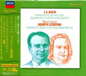 【新品未開封】ESOTERIC SACD　J.S.バッハ：ヴァイオリン協奏曲／ヘンリック・シェリング　エソテリック