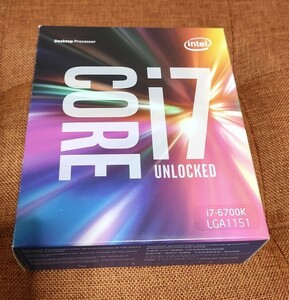 Intel Core i7-6700K　ジャンク