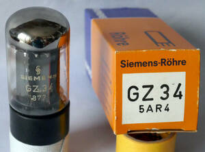 SIEMENS製 GZ34 / 5AR4 整流管 稼働品 (2/2) #872