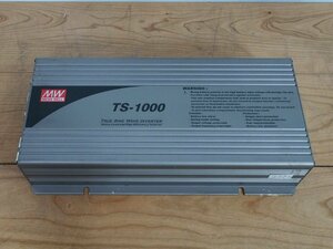 ☆【2F0326-27】 MEAN WELL ミーンウェル 正弦波インバーター TS-1000-124ASTL⑥ 1000W 24V ジャンク