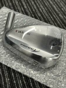 ☆アキラプロダクツ AKIRA☆ツアーウェッジ4 AKIRA TOUR WEDGE IV 2023モデル☆48度☆ヘッドのみ☆新品未使用☆正規品☆シルバー☆