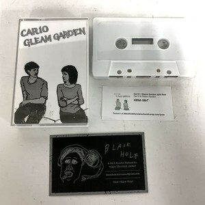 CAR10 GLEAM GARDEN BLACK HOLE カセットテープ　歌詞カード　ダウンロードコード　ロック　音楽　アナログ