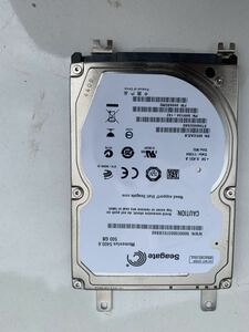 【動作品】HDD ST9500325AS 500GB 2.5インチ 厚さ9mm