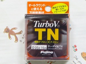 日本製 フジノ ターボV鮎TN 0.05号　定価3,300円＋税　Fujino フジノライン　TN