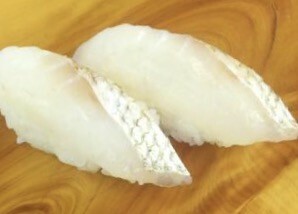 ■【寿司ネタ】天然真鯛塩〆炙りスライス7ｇ×１００枚