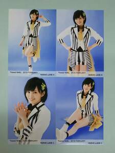 NMB48 Kawaii 2016 February 2月 山本彩 ABCD 生写真 4種コンプ