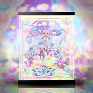 ☆専用☆ LED 照明 フィギュアケース ホロライブ 湊あくあ あくあ色すーぱー☆どり～む♪Ver. 1/7スケール グッドスマイルカンパニー