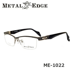 【度付きレンズ込み】Metal Edge〔メタルエッジ〕ME-1022-1 アンティークゴールド 眼鏡