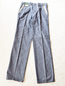 rmp1505 メンズ 綿パンツ カジュアルズボン ブルー ウエスト76 Mサイズ 新品 春夏 メンズファッション シンプルライフ