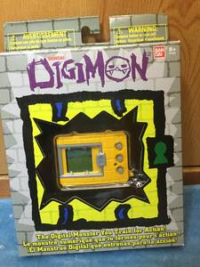 デジタルモンスター　ver.20th　バンダイ　海外版　イエロー　デジモン　DIGIMON　電子玩具　携帯ゲーム　バーチャルペット　新品