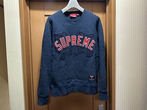 (s) supreme Kanji Logo Crewneck 漢字ロゴ　シュプリーム