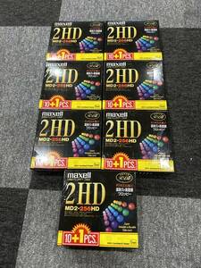 md2-256hd maxell フロッピーディスク　新品　未開封　super rdⅡ 10+1 枚