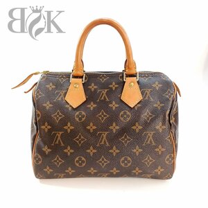 美品 ルイヴィトン モノグラム スピーディ25 ハンドバッグ ミニボストン M41528 レディース 鞄 LOUIS VUITTON 中古 ★