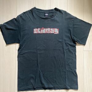 1円スタート Stussy ステューシー Tシャツ メンズ古着 Old オールド ビンテージ 90年代 USA製