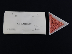 2908△未使用 チェコビーズ M.C.GLASS BEADS RUZE ルゼ SUPERIOR CRYSTAL