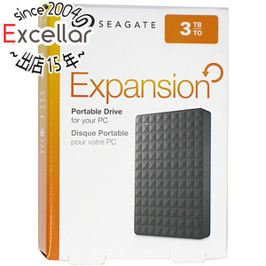 SEAGATE ポータブルHDD TV対応 3TB Expansion STEA3000400 [管理:1000011269]