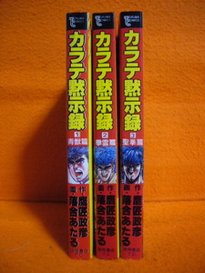 【全３巻揃い】カラテ黙示録・作／鷹匠政彦・画／落合あたる